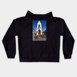 Sidewalk cafe in Denmark Kids Hoodie